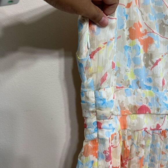 Likely One Shoulder Cut Out Sara Midi Dress 4 NEW Women - Picture 7 of 12